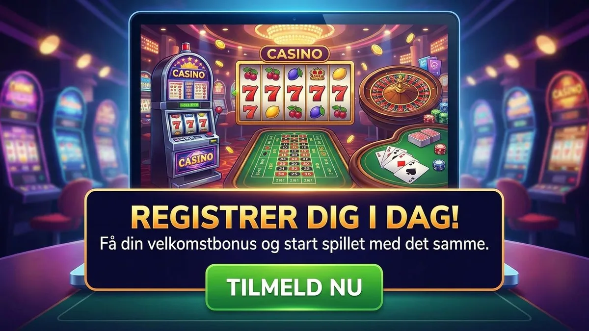 Registrering med bonus