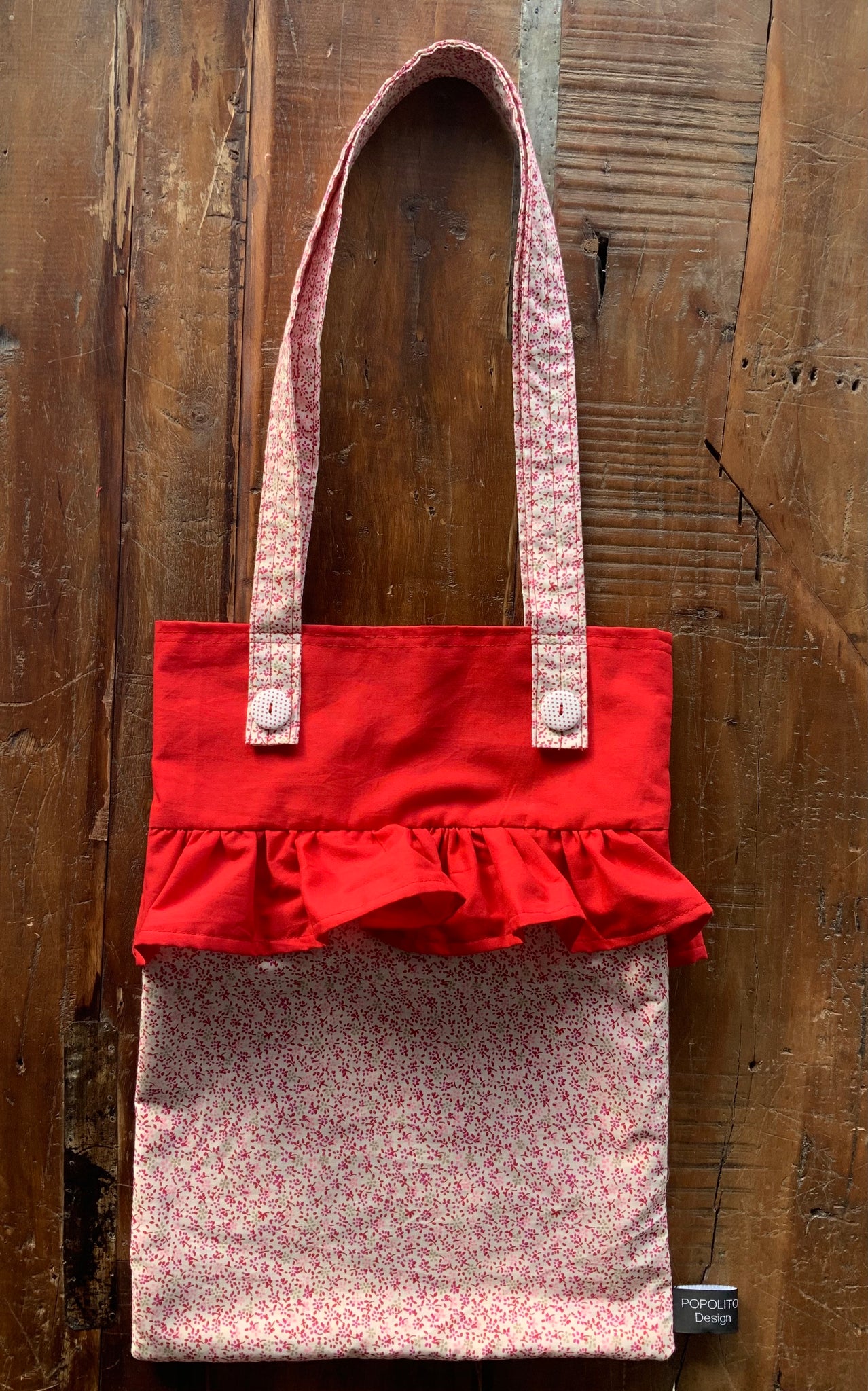 Unika Shoppingbag by Popolito / Småblomstret