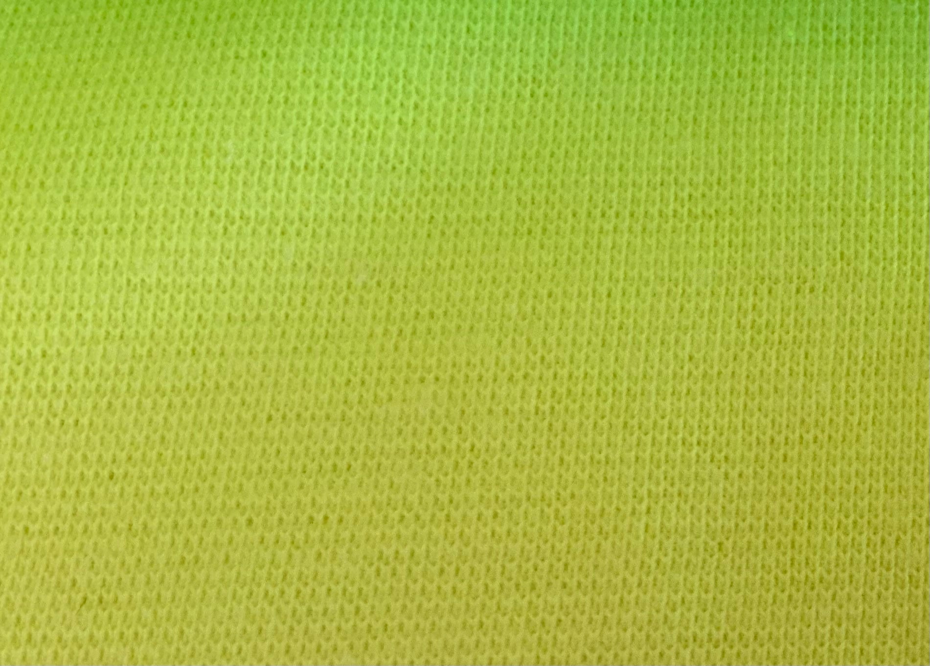 Rib / Rundstrikket / Neon gul