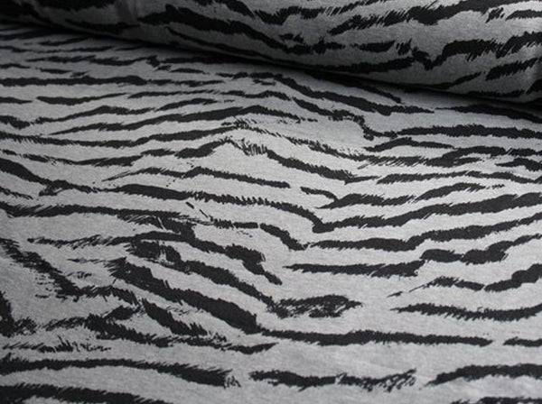 Jogging med zebrastriber